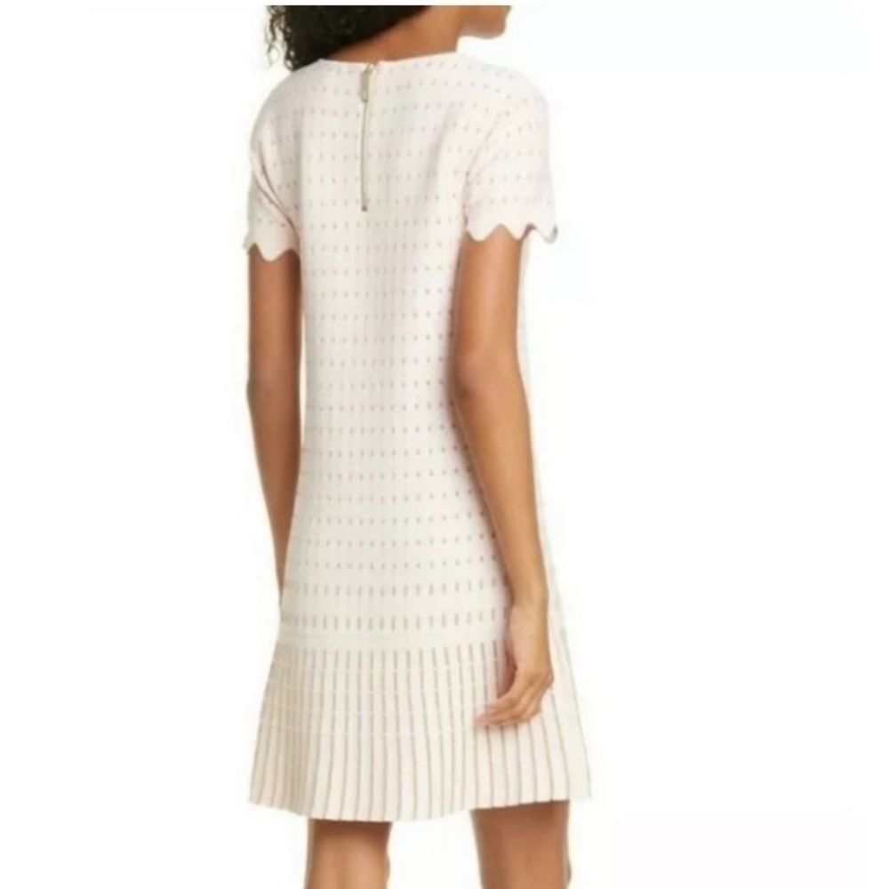 Ted Baker London Pastel Pink Gold Maciiey Knit Sweater Dress 6 - Picture 2 of 16
